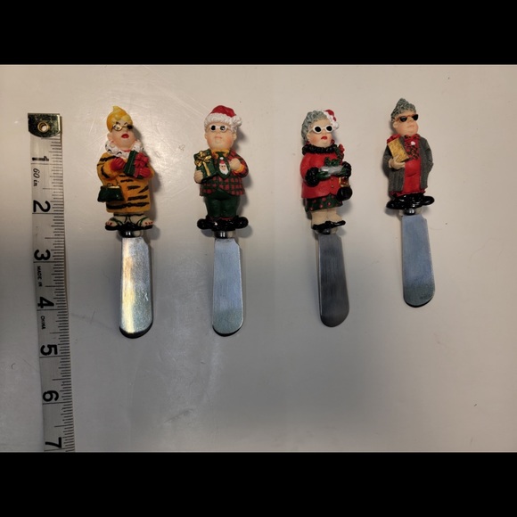 Boston Warehouse Holiday “Folk” spreaders NIB - Picture 3 of 5